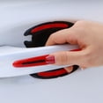 thumbnail image 2 of sweethay 8 unids/set accesorios de coche interiores decorativos y duraderos pegatina reflectante accesorio de coche Automoción decorativa y accesorios, 2 of 6