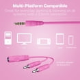 thumbnail image 2 of Audifonos alambricos Hypergear Kitty Gamer Rosa, 2 of 8