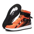 thumbnail image 4 of Men's And Women's All-season Motorcycle Riding Boots And Motorcycle Shoes,Orange,46, 4 of 14