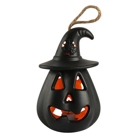 Womail Cyber Monday deals yard Decorations Portable Terror Decoration Skeleton Candle Lamp Layout Props New LED Lantern Gifts for Family on Clearance