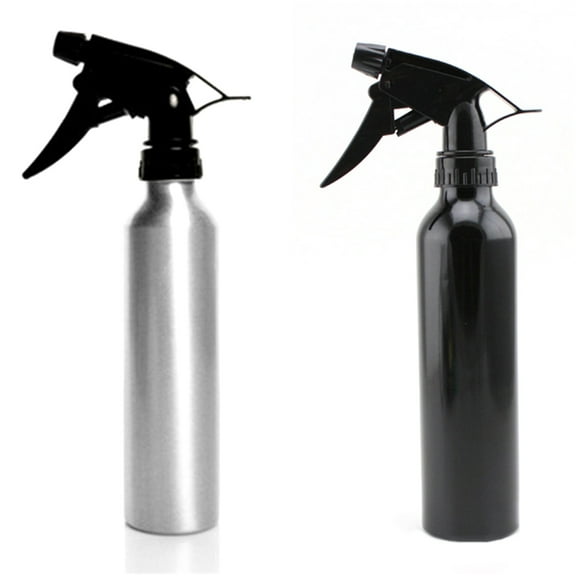 SPRING PARK 250ml Empty Aluminum Spray Bottle, Reliable Sprayer Empty Spray Bottles Atomizer Mist Perfume for Hairdressing Tattooing Green Soap Flowers Water Sprayer Tool