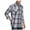 Grey, variant on Weatherproof Mens Plaid Flannel Button Up Shirt, Green, Small