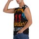 thumbnail image 3 of Fotbe Not All Who Wander Are Lost Hiking Men's Camiseta sin Mangas Estampada para Hombres, Playera Casual para Gimnasio, Entrenamiento, Playa-Small, 3 of 7