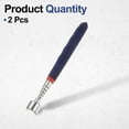 thumbnail image 3 of 2pcs Telescoping Magnetic Pickup Tool 20LB Stainless Steel 7.3" to 30.7" Extendable Magnet Retrieval Stick for Car Industry Garage Office, Blue, 3 of 7