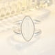 thumbnail image 3 of Mujeres chapado en plata 925 Vintage White Gemstone Anillo de Joyería Regalos, 3 of 7