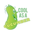 thumbnail image 3 of CafePress - Cool Cucumber Pajamas - Women's Light Pajamas, 3 of 4
