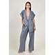 thumbnail image 1 of Conjunto rayado manga corta Roman Fashion /Juvenil, 807 (Azul marino) azul marino EG, 1 of 5