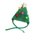 thumbnail image 3 of Sombrero de Perro de Navidad Suave Verde S de Sunnimix, 3 of 8