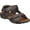 Brown Synthetic, variant on Nunn Bush Men's Rio Bravo Three Strap River Sandal