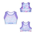 thumbnail image 6 of inhzoy Kids Girl Racerback Tops Tie Dye Crop Tank Tops Dance T Shirts, 6 of 7