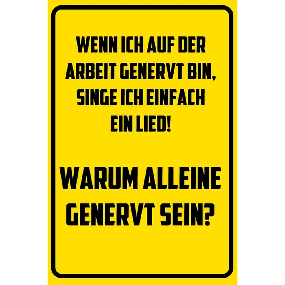 Wenn ich auf der Arbeit genervt bin, siche ich eingach ein Lied! Warum