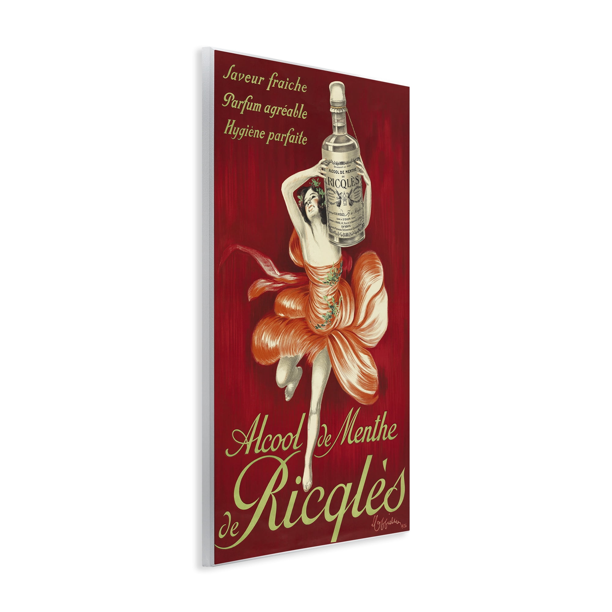 Stupell Industries Vintage Herbal Remedy Advertisement Wall Plaque Art, design by Leonetto Cappiello