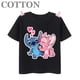 thumbnail image 3 of Marca Disney Stitch Anime Verano Múltiples Moda Algodón Camisetas para Niños Cuello Redondo Casual Manga Corta Ropa para Niños Tee Tops, 3 of 5