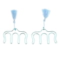 thumbnail image 2 of 2 piezas de soporte de clip de libro de partituras marcador de página de soporte de clip de azul, B azul Yuyangstore Soporte de música, 2 of 8