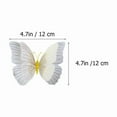 thumbnail image 2 of 12pcs/Butterfly Wall Decoration Removable 3D Butterfly Wall Decals for DIY Wedding Birthday Home Decor Party Photo Prop, 2 of 4