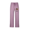 thumbnail image 4 of Pantalones largos para hombre, moda, estampados, casuales, cintura elástica con bolsillo, pantalones deportivos, pantalones de poliéster para hombre., 4 of 4