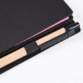 thumbnail image 3 of 2 Pieces Spiral Notebook Steno Business Notepad Wide Ruled Notebooks With Pen Holder And Sticky Notes Index Tabs Page Markers For School Office Business Travel, 180Sheets Totally (Black), 3 of 5
