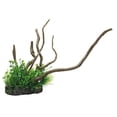 thumbnail image 1 of Madera maciza simulada, raíces de árboles y plantas acuáticas simuladas. Paisajismo para peceras, nueva decoración para peceras., 1 of 5