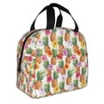 thumbnail image 2 of Easygdp Hawaiian Pineapples And Hibiscus Flowers Bolsa Térmica Premium - Tela Oxford Impermeable, Gran Capacidad, Bolsillo Frontal, Unisex para Trabajo, Escuela, Actividades al Aire Libre y Picnics, 2 of 8