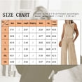 thumbnail image 5 of SHIBEVER Sweatsuit Sets for Women 2 Piece Sets Loose Sets Summer Outfits Sets Sleeveless Solid Round Neck Tank Tops Matching Sets for Womens Clothes Elastic Waist Wide Leg, 5 of 8