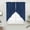 Blue, variant on Retro Green Swag Valances for Windows, Kitchen Window Curtains Over Sink, Vintage Rustic Plants Trees Lines Pattern Window Treatment Curtains for Living Room/Bedroom Curtains 2 Panel Sets 36"x45"