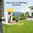 thumbnail image 3 of Bird Feeder Camera Outdoor Feeder Bird, Netvue Birdfy Bird Watching with Camera for Bird Lover, Mother and Father, Yellow (AI by Subscription), 3 of 10