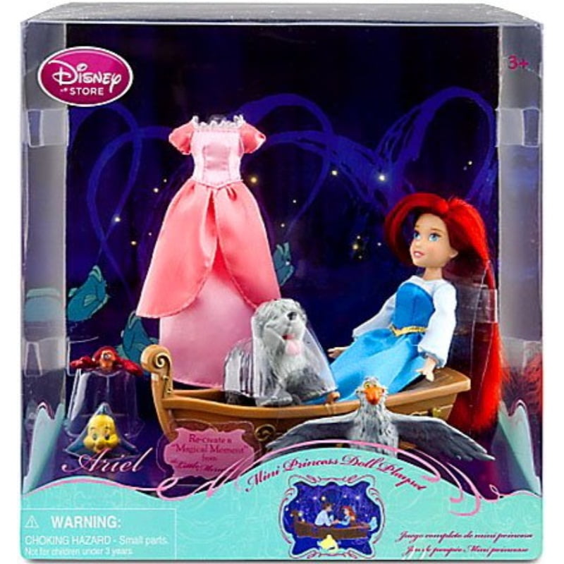 disney princess exclusive ariel mini princess doll playset