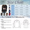 thumbnail image 3 of Women Cute Christmas Graphic Crewneck Sweatshirt with Snow and Sparkles Casual Holiday Party Pullover Top, 3 of 4