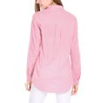 thumbnail image 3 of INSPIRE CHIC Chemises à Col à Revers pour Femmes, Boutonnées, Manches Longues Retroussables, P Rose, 3 of 7