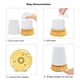 thumbnail image 3 of 350ml Humidificador Ultasónico Aromaterapia Difr de Aceites Esenciales Ambientador Casa - US Parte inferior de madera Sunnimix Difusor del aroma, 3 of 8