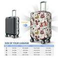 thumbnail image 6 of Lsque London Landmark1 Printed Luggage Cover, Travel Luggage Protector,Scratch and Dirt Resistant, Fits 18-32 Inch Luggage - Small, 6 of 9