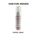 thumbnail image 4 of Seamless Hold Hair Curl Mousse Natural Hair No Flaking, Shining and Moisturizing - 200mL/6.8 fl.oz, 4 of 6