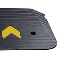 thumbnail image 3 of Rubber Threshold Ramp, 2" Rise Threshold Ramp Doorway, Recycled Rubber Power Threshold Ramp Rated 33069 lbs Load Capacity, Non-Slip Surface Rubber Solid Threshold Ramp for Wheelchair and Scooter, 3 of 6