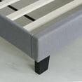 thumbnail image 3 of Furinno Laval Full Modern Polyester Platform Bed, Glacier, 3 of 8