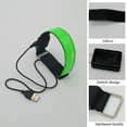 thumbnail image 1 of 4pcs Luminous Arm Bands USB Reflective Band Bracelets For Outdoor Jogging Running Sport, 1 of 7
