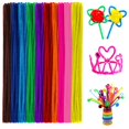 thumbnail image 1 of Anvin - Limpiadores de tuberías de 100 piezas de tallos de chenilla de 10 colores para manualidades,, 1 of 6