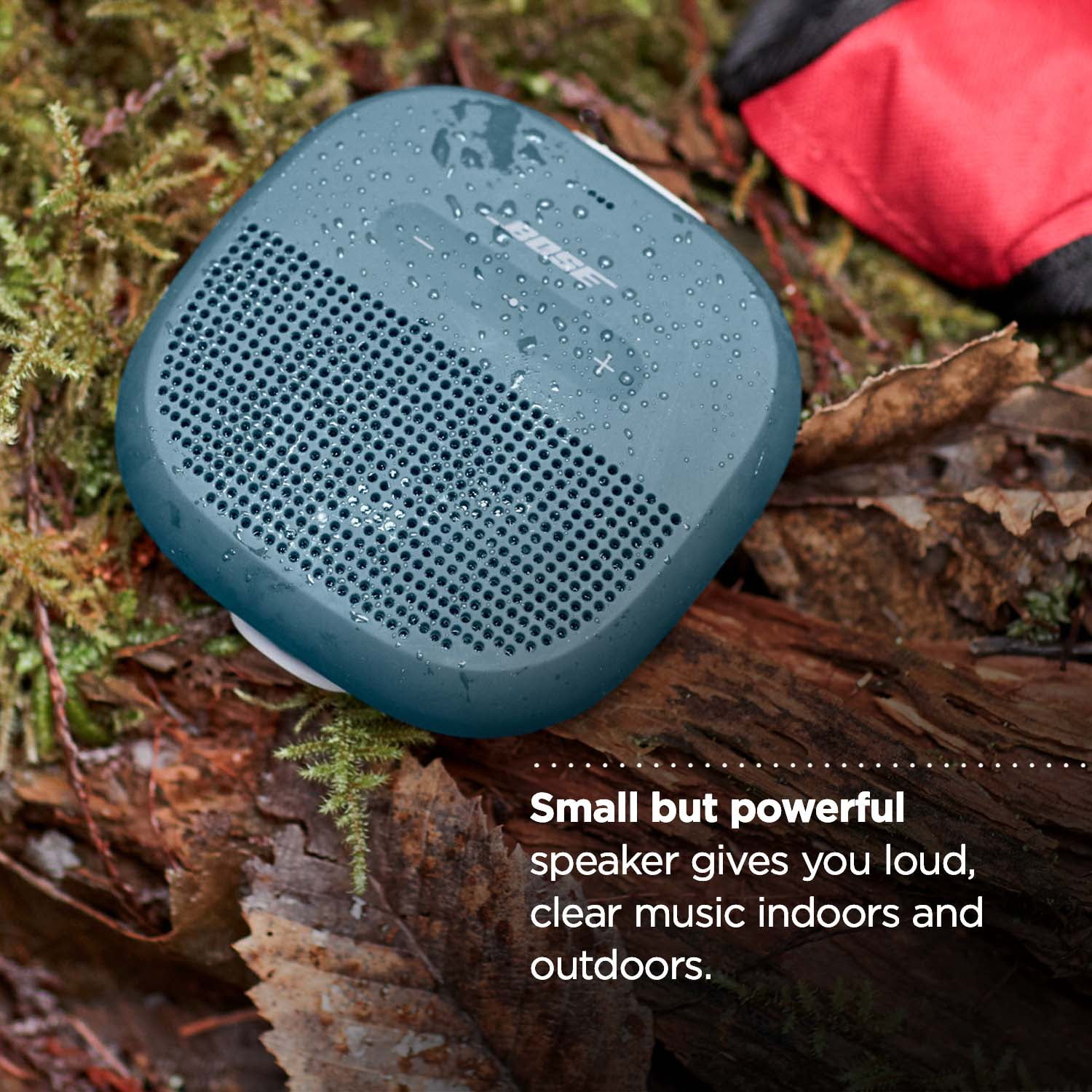 Bose SoundLink Micro Waterproof Wireless Bluetooth Portable Speaker, Stone  Blue