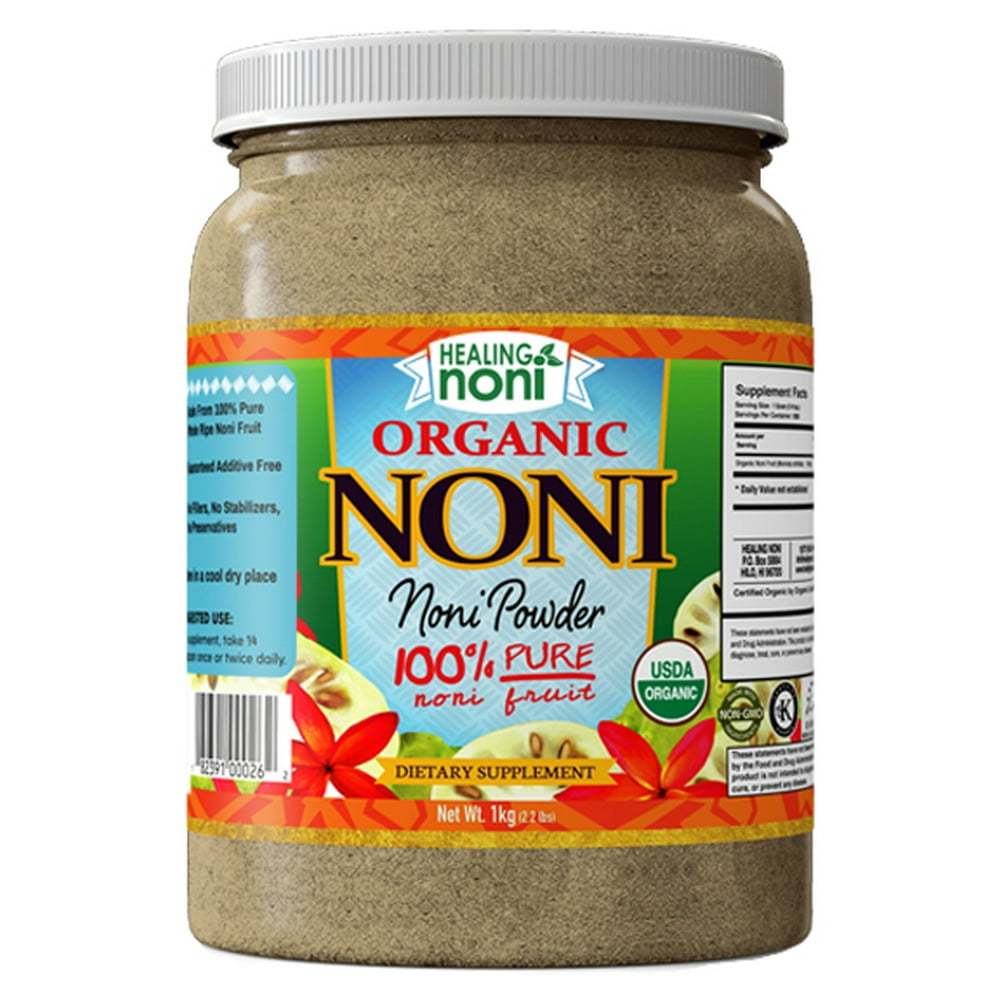 Healing Noni Organic Hawaiian Noni Powder (KILO) 1PK