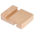 thumbnail image 1 of Phone Stand, Phone Support Universal Scratch Resistant Beech Wood Small Stylish  For Home For Office For Bedroom Square Single Slot,Square Double Slot,Rectangular Single Slot, 1 of 8