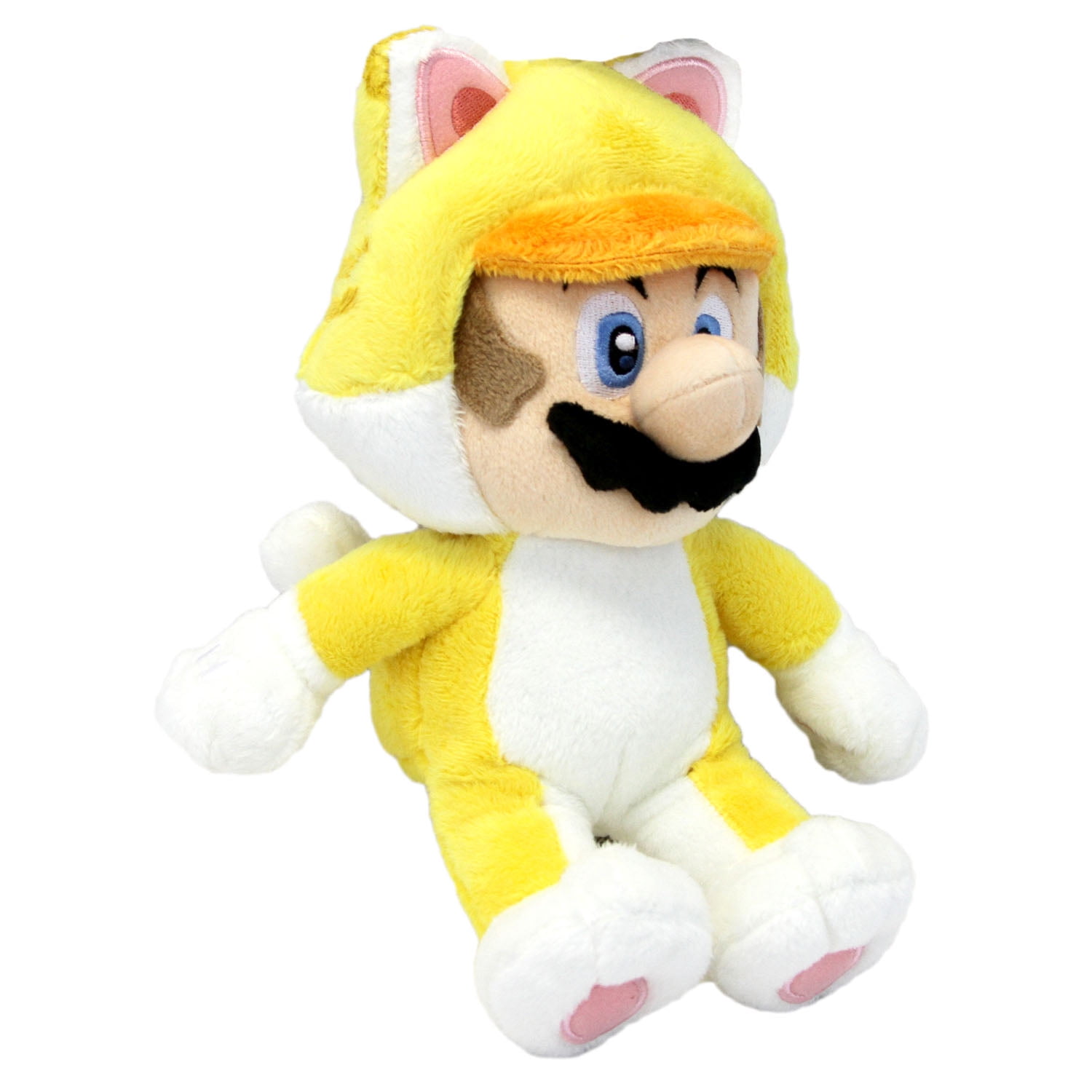 Sanei SUPER MARIO - Super Mario 3D World Cat Mario, Small, 9.5 Inch