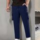 thumbnail image 5 of Ceisia Men's Relaxed Straight Leg Cargo Pants | Multi-Pocket Elastic Waist Workwear Pants | All-Season Casual Trousers Gift, 5 of 9