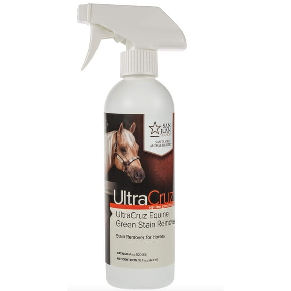 UltraCruz Equine Green Stain Remover® for Horses, 16 oz