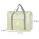 thumbnail image 3 of Bolsa de viaje grande para mujer - Bolsa deportiva de gimnasio 45L con bolsillo húmedo • Morado/Verde/Caqui • Bolsa de mano apta para aviones de fin de semana, 3 of 6