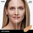 thumbnail image 3 of Barepro 24Hr Wear Skin-Perfecting Matte Liquid Foundation Mineral SPF 20 PA Plus - 27N Light, 3 of 8