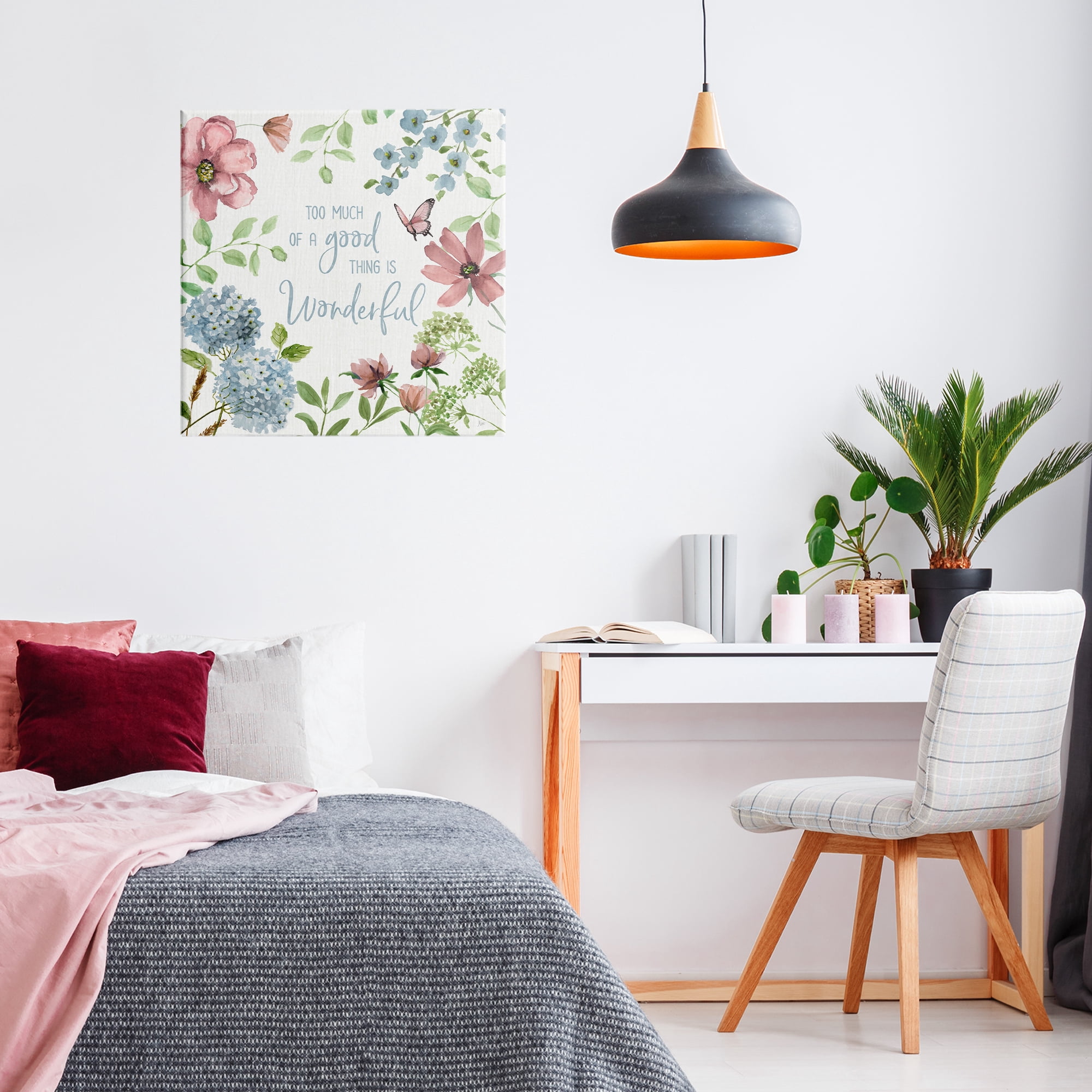 Stupell Industries Too Much Of A Good Thing Canvas Wall Art, design by Nan