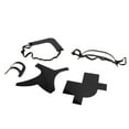 thumbnail image 1 of 5 Piece Set Mens Beard Shaping Tool, Beard Lineup Guide Template Non Stick Beard Apron for Styling Trimming, Beard Shaper Accurate Beard Styling Tool for Hairline Neckline, 1 of 7