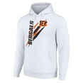 thumbnail image 2 of Unisex Starter White Cincinnati Bengals Color Scratch Fleece Pullover Hoodie, 2 of 3