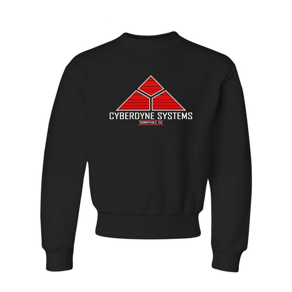 Youth Cyberdyne Systems Crewneck Sweatshirt