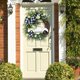 thumbnail image 5 of Guirnalda De Puerta De Navidad Creativa, Decoración De Corona De Camión De Navidad, Guirnaldas Artificiales Para Decoración De Pared De Ventana De Coche Y Hogar Yuarrent HA037697-00, 5 of 6