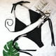 thumbnail image 1 of Bikini de lujo con diamantes de imitación para mujer, bañador Sexy de color naranja y amarillo, traje de baño con Tanga de realce, ropa de baño para playa, 2024, 1 of 5